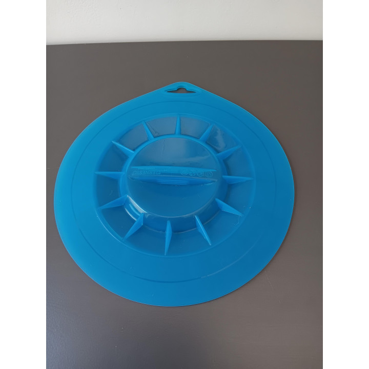 Kunststof afdekdeksel voor schaal of kom met handgreep