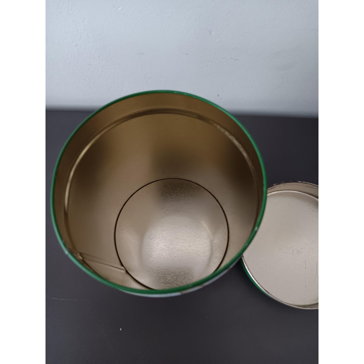 Vintage Teddy Tum Tum blik met deksel