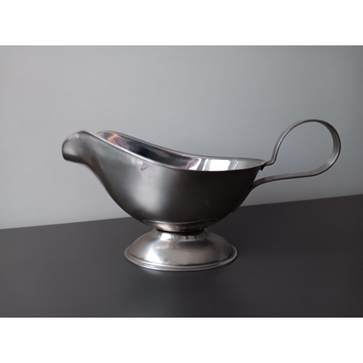 RVS sauskom met oor en schenktuit