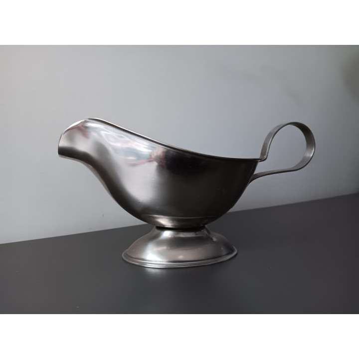 RVS sauskom met oor en schenktuit