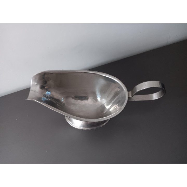 RVS sauskom met oor en schenktuit