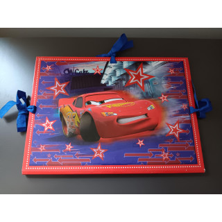 Cars bewaarmap voor tekeningen met lintsluiting