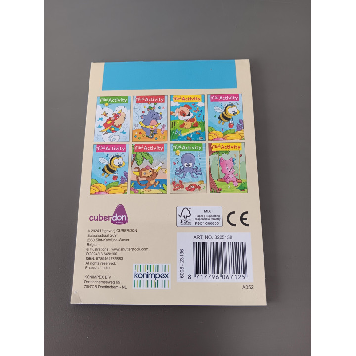 Mini Activity doeboekje voor kinderen