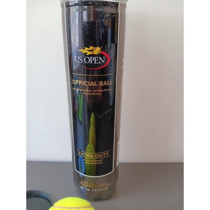 Wilson US Open tennisballen set van 3