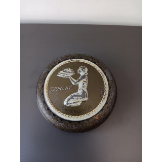 Vintage blikken doos Camee Pastilles Tjoklat Amsterdam