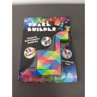 Snake Builder fidget speelgoed kleurrijk draaibaar