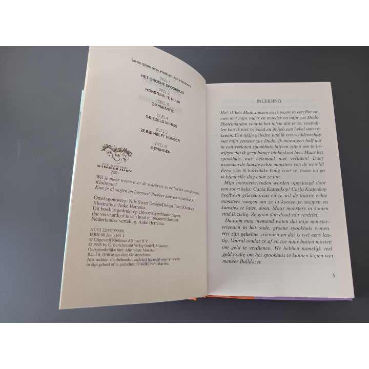 Maik en zijn monsters Gevangen boek | Thomas Brezina