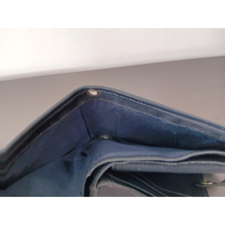 FunZone zwarte portemonnee met drukknopen en meerdere vakken