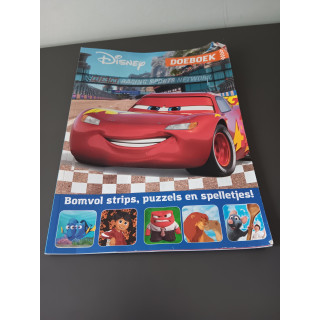 Disney doeboek met strips puzzels en spelletjes Cars Coco en meer