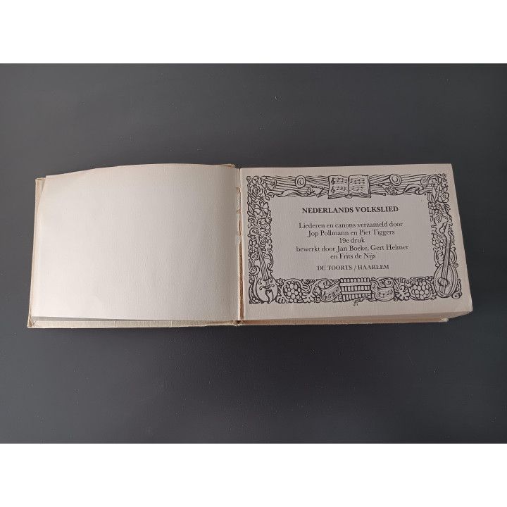 Nederlands Volkslied bundel traditionele volksliederen