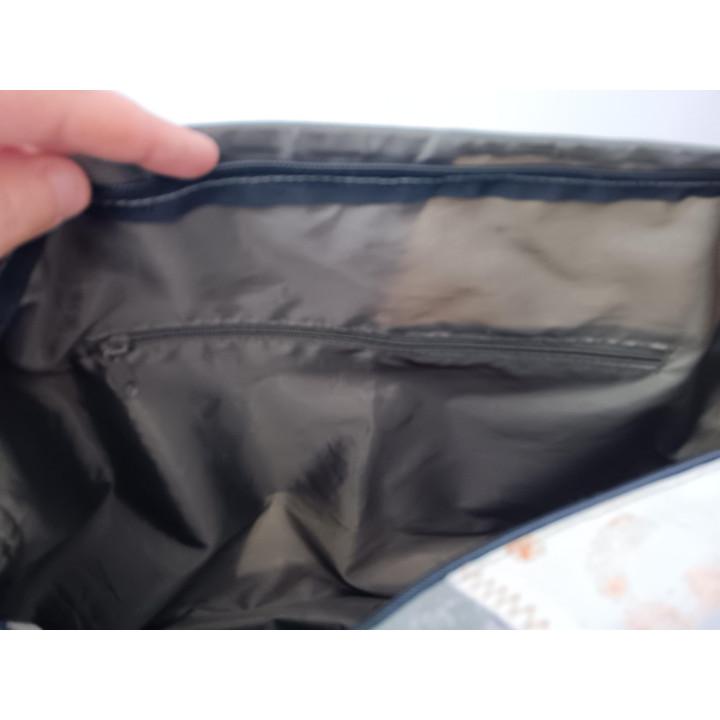 Schoudertas Long Hard Ride Patchwork Design