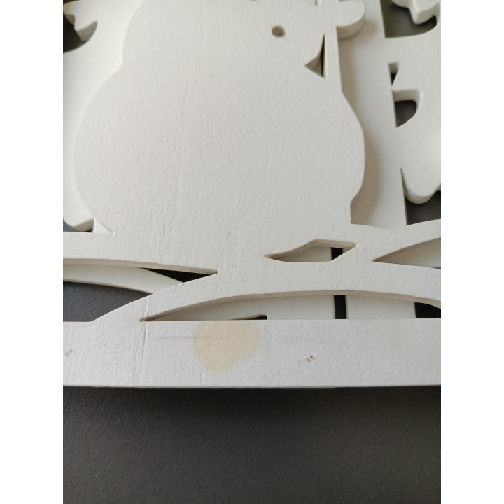 Houten Kerstdecoratie Scherm Merry Christmas