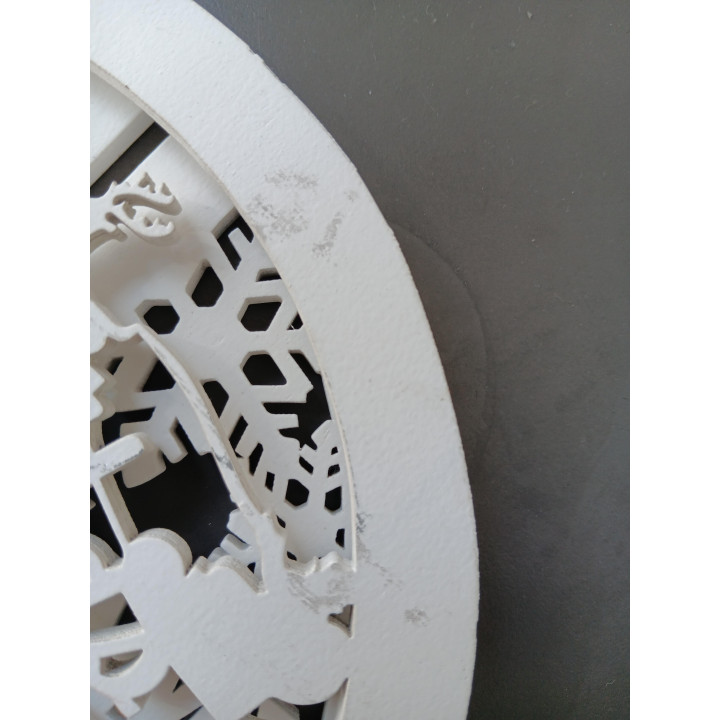 Houten Kerstdecoratie Scherm Merry Christmas