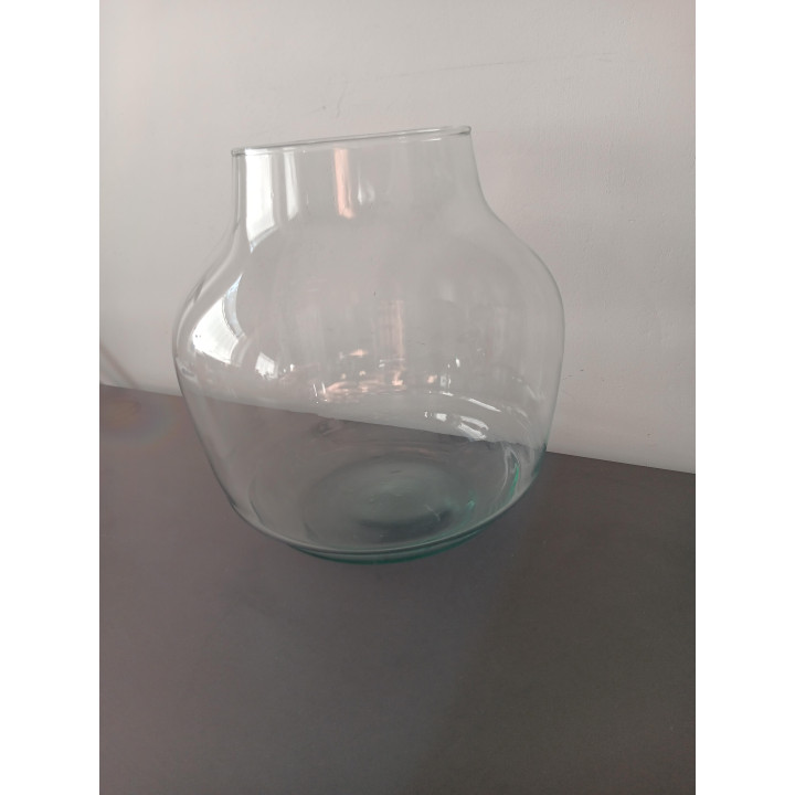 Grote glazen vaas