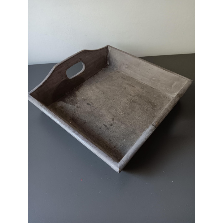 Houten dienblad 25×25 cm