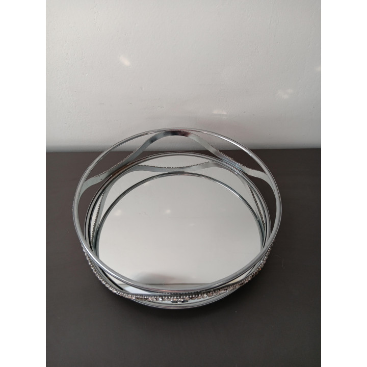Spiegelplateau met Strass Rond