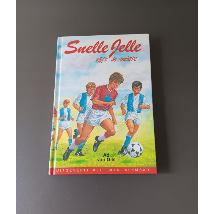 Snelle Jelle Ad van Gils voetbalboek
