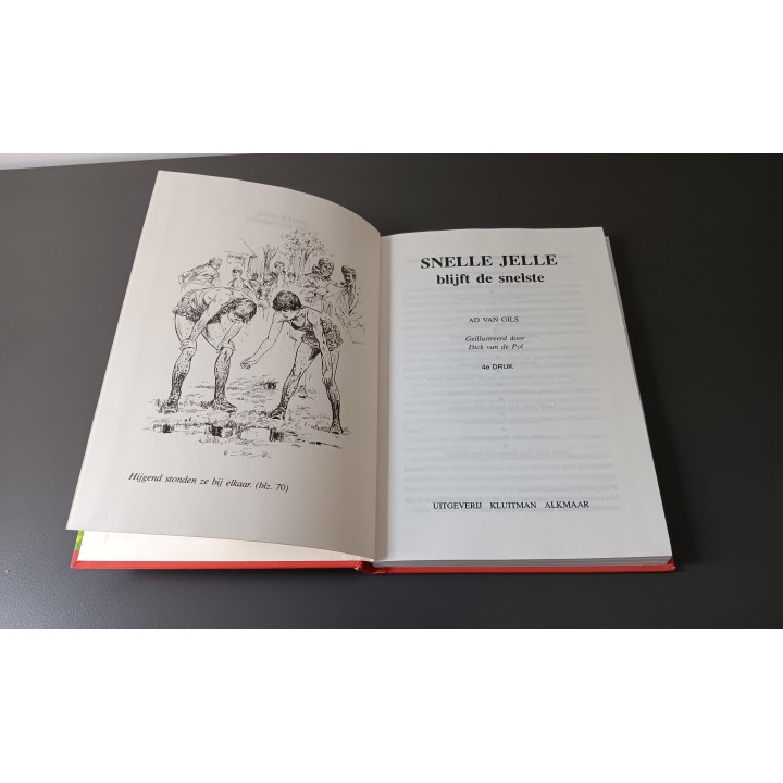 Snelle Jelle Ad van Gils voetbalboek