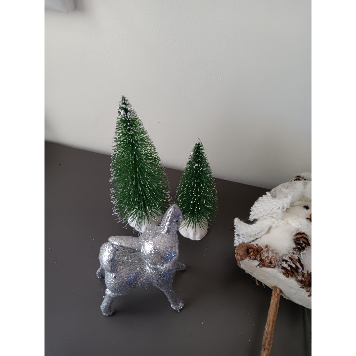 Set kerstdecoratie mix van 14 stuks