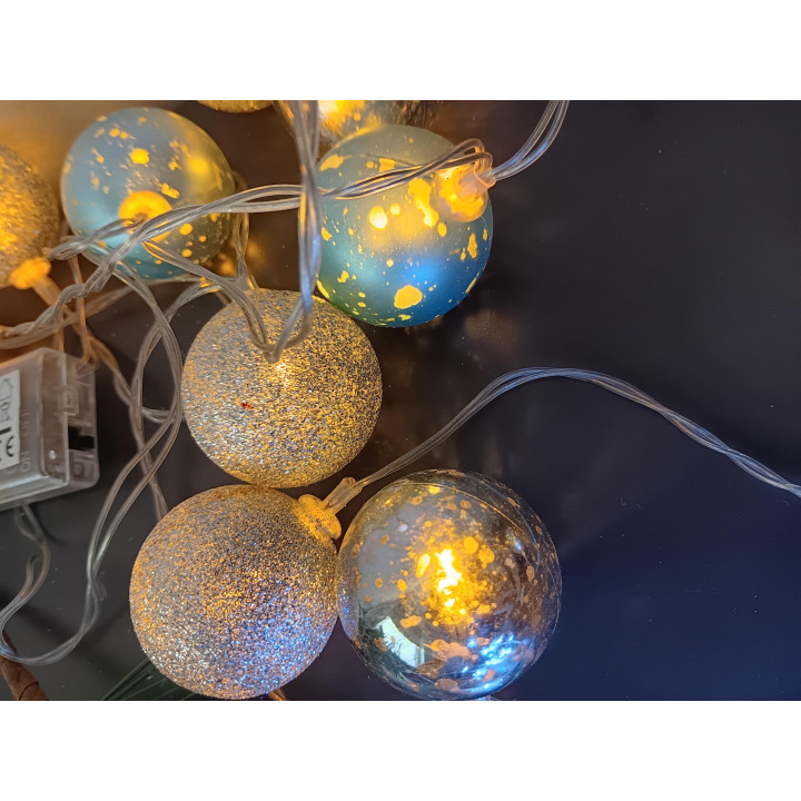 Set kerstdecoratie mix van 14 stuks