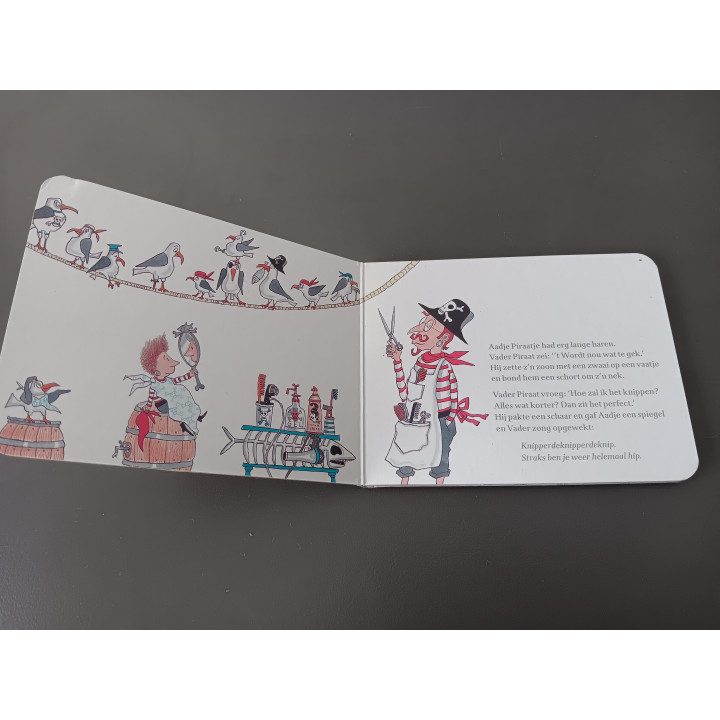 Aadje Piraatje – Hip haar (kartonboek)