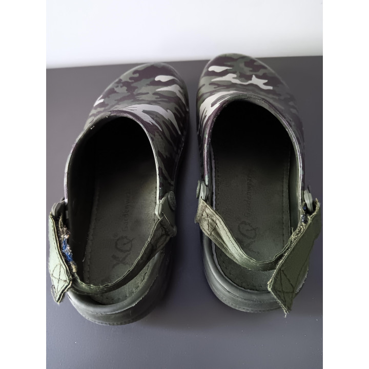 Camouflage tuinklompen XQ Gardenwear maat 35/36