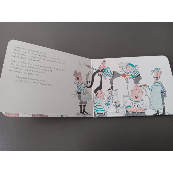 Aadje Piraatje – Hip haar (kartonboek)