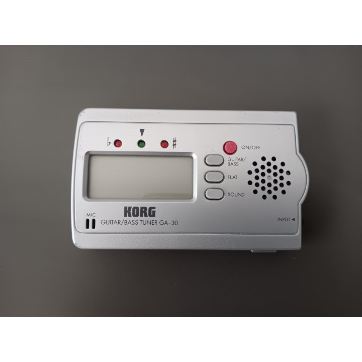 Korg GA-30 Gitaar/Bas Tuner
