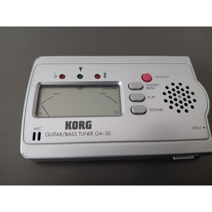Korg GA-30 Gitaar/Bas Tuner