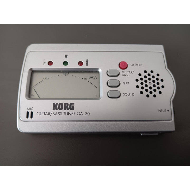 Korg GA-30 Gitaar/Bas Tuner