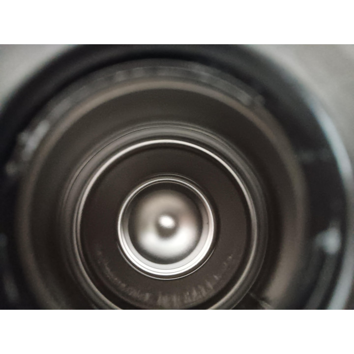 Thermoskan zilver met zwart handvat