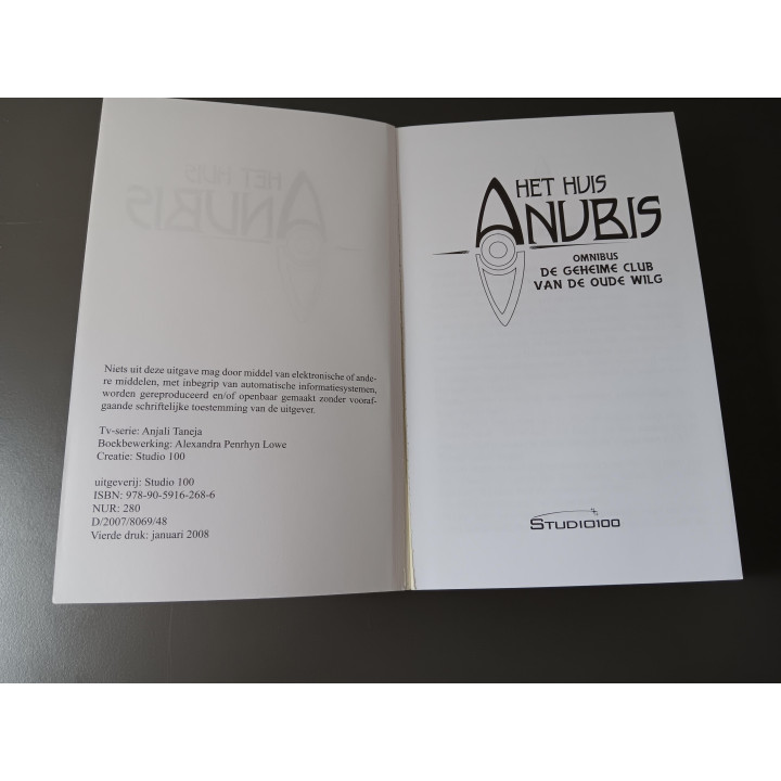 Het Huis Anubis omnibus 2 spannende verhalen