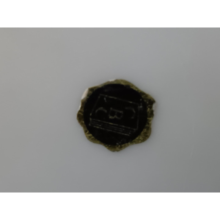 Religieus communiebeeldje Jezus met meisje