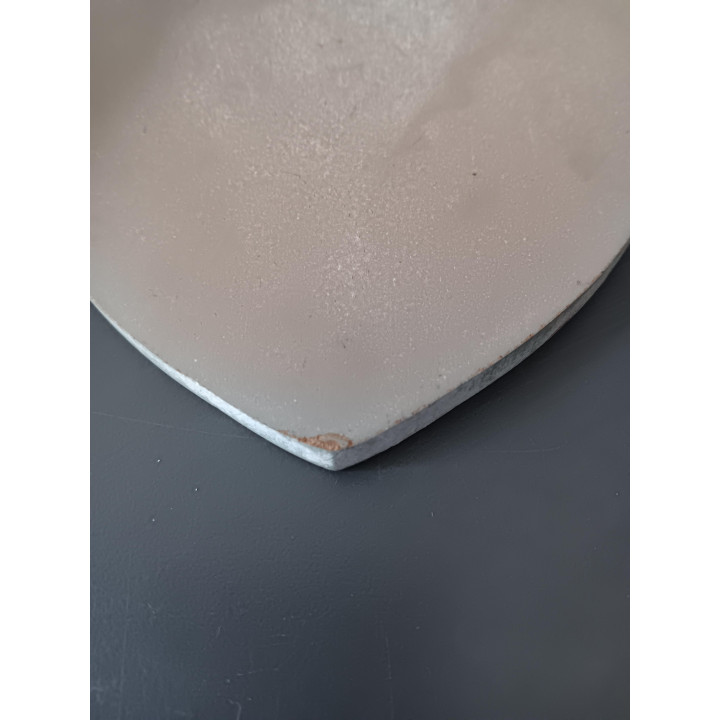 Hartvormige houten opbergdoos met kantpatroon