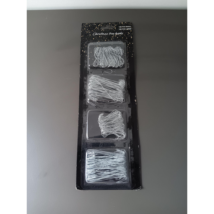 Set kerstboomhaakjes 300 stuks