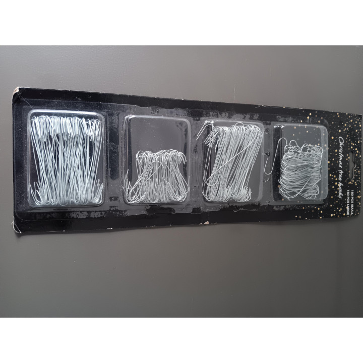 Set kerstboomhaakjes 300 stuks