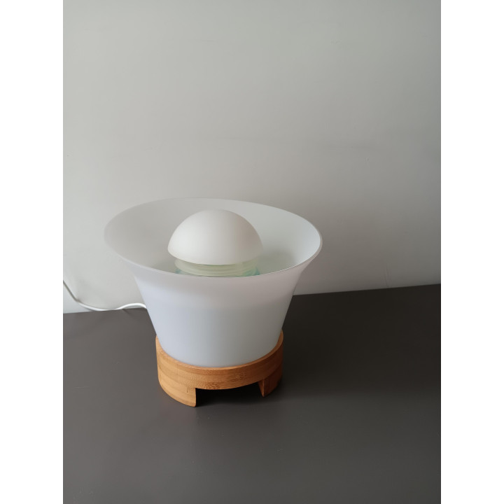 Ultrasone luchtbevochtiger met led verlichting