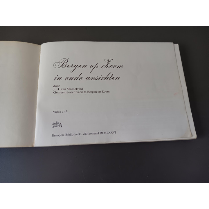 Bergen op Zoom in oude ansichten J.H. van Mosselveld