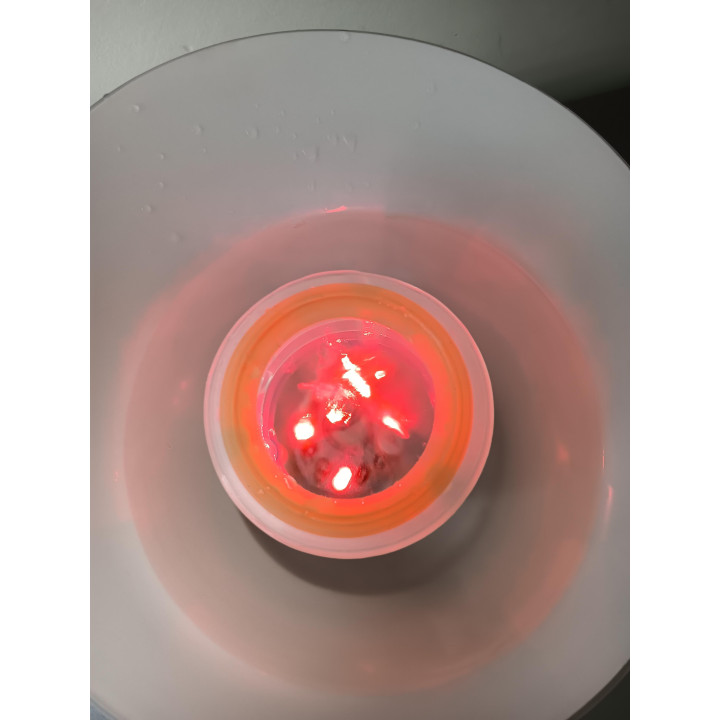 Ultrasone luchtbevochtiger met led verlichting