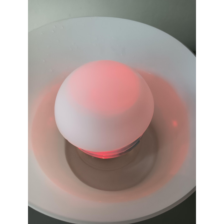 Ultrasone luchtbevochtiger met led verlichting