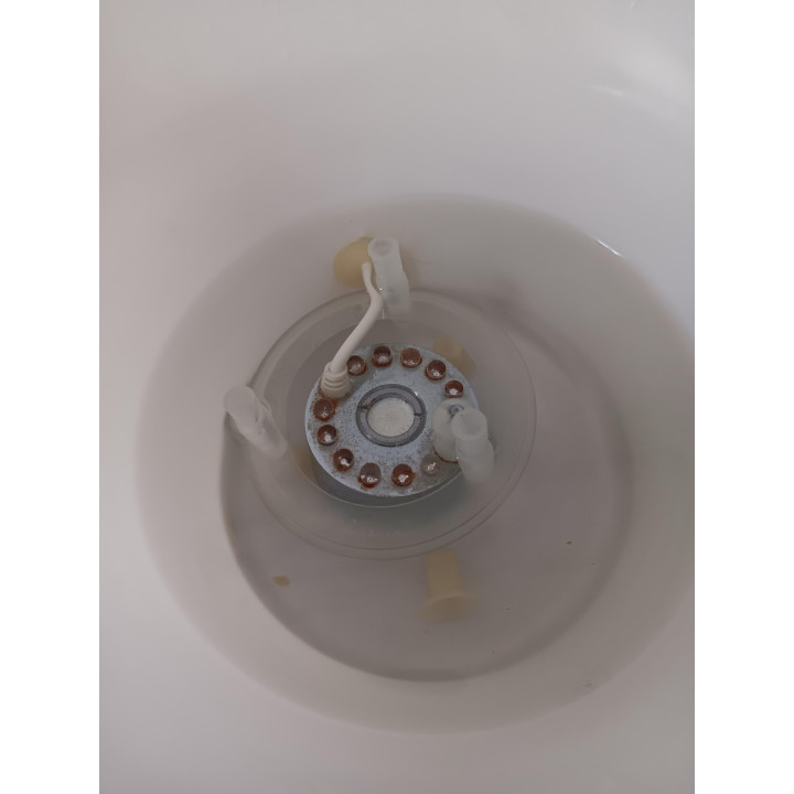 Ultrasone luchtbevochtiger met led verlichting