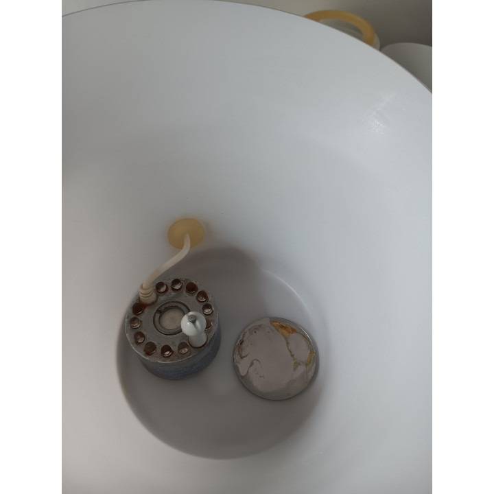 Ultrasone luchtbevochtiger met led verlichting