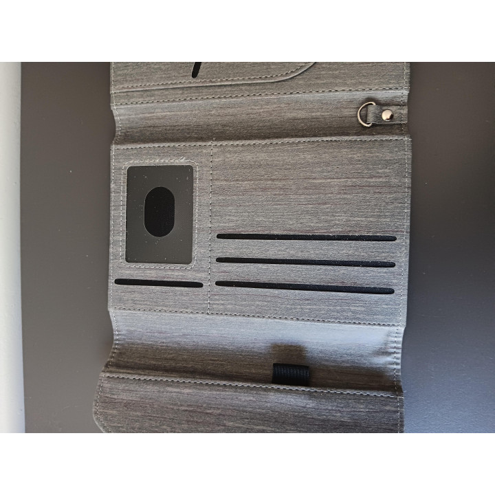 Grijze organizer etui