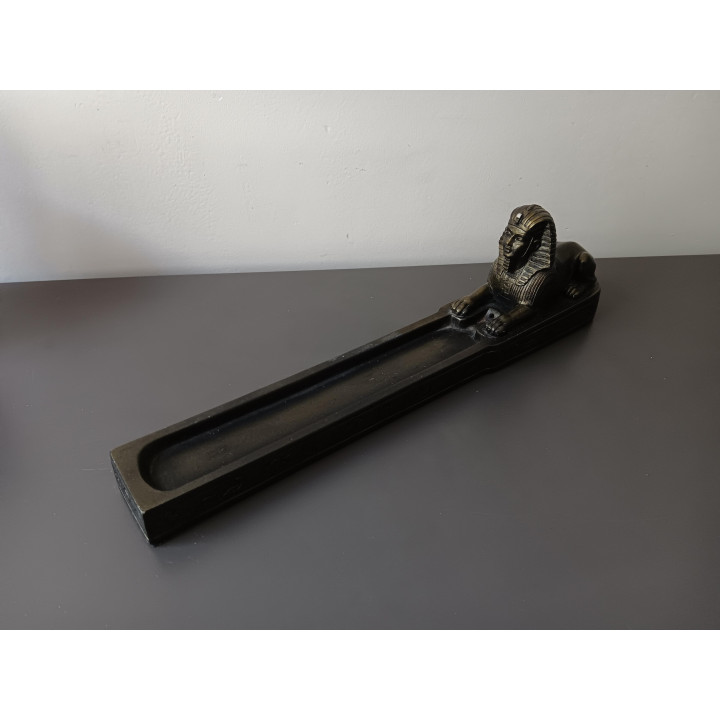 Egyptische sfinx wierookhouder