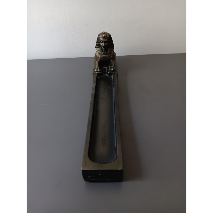 Egyptische sfinx wierookhouder