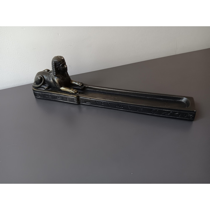 Egyptische sfinx wierookhouder