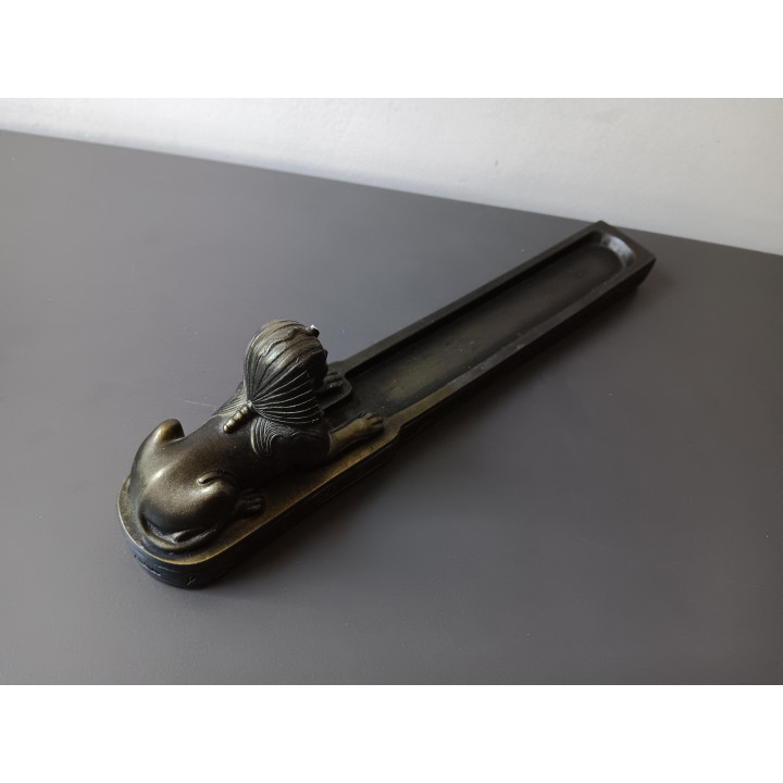 Egyptische sfinx wierookhouder