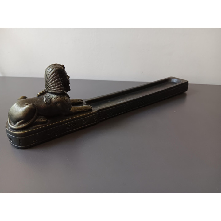 Egyptische sfinx wierookhouder