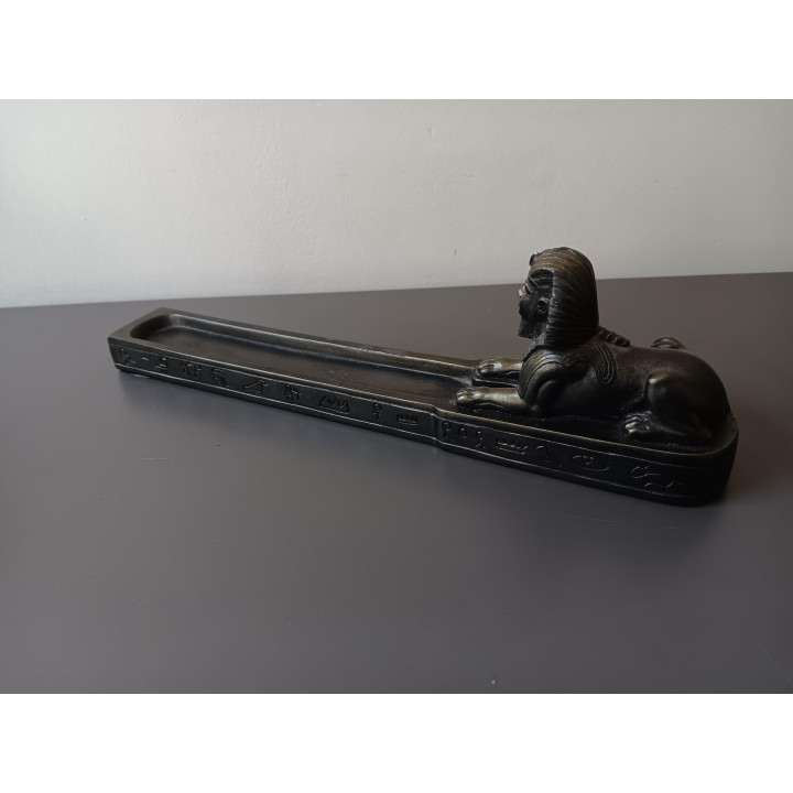 Egyptische sfinx wierookhouder