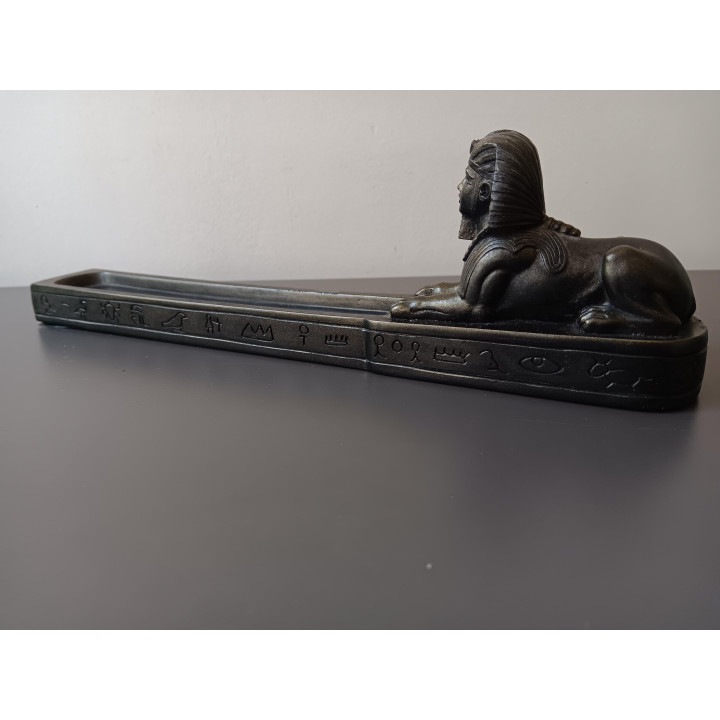 Egyptische sfinx wierookhouder